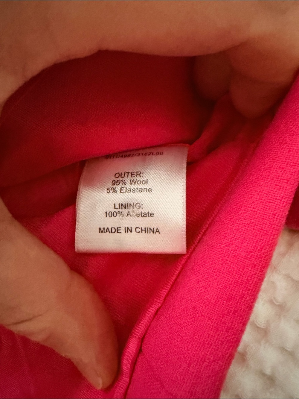 Pink Cropped Jacket/Blazer - Picture 7 of 7